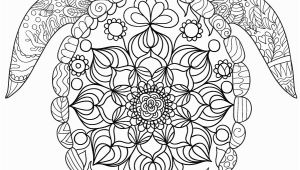 Sea Turtle Coloring Pages for Adults Sea Turtle Adult Coloring Page