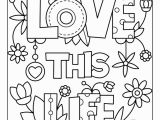 Self Esteem Coloring Pages Inspiring Quotes to Color Alisa Calder