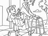 Serving Others Coloring Pages Helping People Drawing at Getdrawings