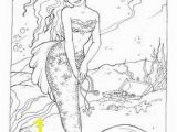 Sexy Mermaid Coloring Pages Realistic Mermaid Coloring Pages and Print for Free