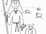 Shepherds and Angels Coloring Page Coloring Colorings Sheep and Shepherds Lds Shepherd