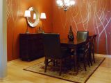 Sherwin Williams Murals Hand Painted Copper Trees Mural On Roycroft Copper Red From
