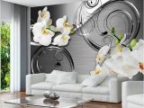 Silver orbs Wall Mural Wall Art Stickers for Wall Decor Living Room