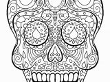 Simple Day Of the Dead Coloring Pages Dia De Los Muertos Day Of the Dead Free to Color for