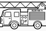 Simple Fire Truck Coloring Page 12 Luxury Fire Truck Coloring Page