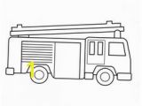 Simple Fire Truck Coloring Page Fire Truck Coloring Page Firetrucks Pinterest