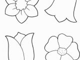 Simple Spring Coloring Pages Printable Spring Flowers Coloring Printout Spring Day Cartoon Coloring Pages