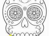 Simple Sugar Skull Coloring Pages 15 Best Sugar Skull Coloring Pages Images