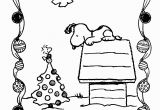 Snoopy and Woodstock Christmas Coloring Pages Peanuts Xmas Coloring and Activity Book