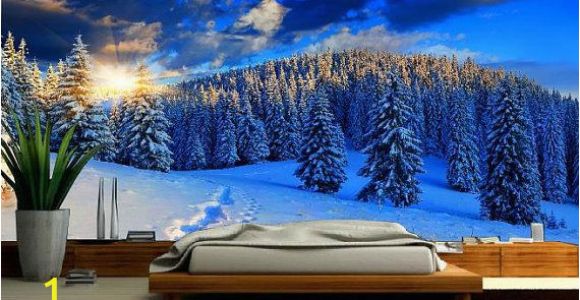 Snow Mountain Wall Mural Snow Mountain Mural Wallpaper Nature Snow Wall Mural Self