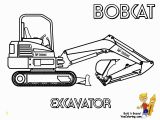 Snow Plow Coloring Page Bobcat Coloring Page Excavator at Yescoloring