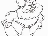 Snow White and the Seven Dwarfs Coloring Pages Happy Dwarf Coloring Page From Snow White and the Seven