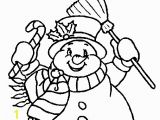 Snowman with Scarf Coloring Page Snowman with Scarf Coloring Page Coloringcrew