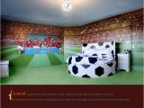 Soccer Goal Wall Mural Football themed Room Mural by Eredshoe Cheshire