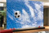 Soccer Goal Wall Mural wholesale 3d Mural Football Wallpaper Murals sofa Background soccer Wall Paper Mural Wallcoverings Papel De Parede Wallpaper Designs Wallpaper