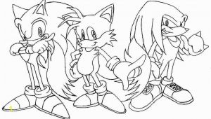 Sonic Tails and Knuckles Coloring Pages Tails Coloring Pages at Getdrawings