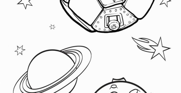 Space themed Coloring Pages Space Colouring Pages From Little Galaxy