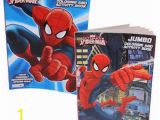 Spider Man Jumbo Coloring Book Ultimate Spiderman Jumbo Coloring & Activity Book