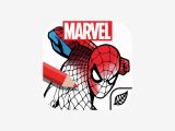 Spider Man Universe Coloring Pages Marvel Color Your Own On the App Store