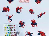 Spiderman Wall Mural Sticker Diy 11 Pose Spiderman Decorative Wall Stickers for Nursery Kids Room Decorations Pvc Super Hero Decor Wall Mural Art Home Decals