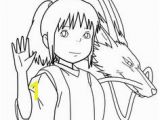 Spirited Away Coloring Pages 52 Best Ls Images