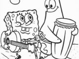 Sponge Bob Coloring Pages Spongebob Patrick Walking Printable Coloring Page