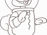 Spongebob and Sandy Coloring Pages Spongebob Character Drawings with Coor
