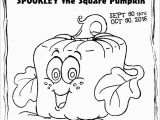 Spookley the Square Pumpkin Coloring Page Coloring Sheet for Spookley the Square Pumpkin
