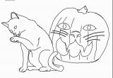 Spooky Cat Coloring Pages Inspirational Kids Coloring Pages for Girls Halloween Cats In