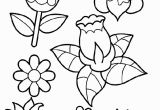 Spring Flowers Coloring Pages for Adults Spring Flowers Coloring Page