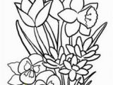 Spring Flowers Coloring Pages for Preschoolers Flower Page Printable Coloring Sheets