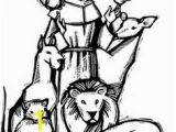 St Francis Of assisi Coloring Page 13 Best Faith Feast Day Celebrations Images