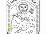 St Francis Of assisi Coloring Page 50 Best Free Catholic Downloads Images