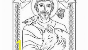 St Francis Of assisi Coloring Page 50 Best Free Catholic Downloads Images