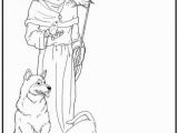 St Francis Of assisi Printable Coloring Page St Francis Of assisi Coloring Pages for Catholic Kids