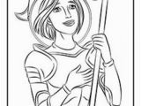 St Joan Of Arc Coloring Page Saint Joan Of Arc
