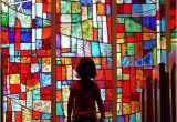 Stained Glass Wall Murals Colorful Silence