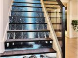 Stair Riser Murals 3d Lake forest Painting 671 Stair Risers Decoration Mural