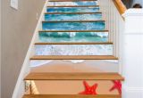 Stair Riser Murals Details About 3d Sky Sea Beach Stair Risers Decoration Mural