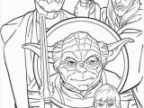 Star Wars Coloring Pages Disney Jedi Knights and Yoda Coloring Page