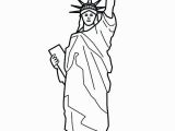 Statue Of Liberty Coloring Page Easy Statue Liberty Drawing Step by Step at Getdrawings