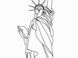 Statue Of Liberty Coloring Page Easy Statue Of Liberty Coloring Page Statue Of Liberty