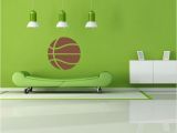 Stick On Wall Murals Middle Sized 3d Diy Basketball Graph Pvc Decals Adhesive