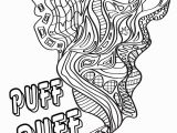 Stoner Trippy Coloring Pages for Adults Free Stoner Coloring Page From Chronic Crafter