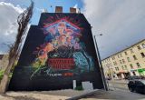 Stranger Things Wall Mural Netflix PowiesiÅ Rower Na Muralu „stranger Things