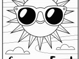 Summer Printable Coloring Pages for Kids Free Printable Coloring Page Summer Fun