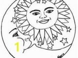 Sun and Moon Coloring Pages 161 Best Sun Moon and Stars Coloring Images On Pinterest