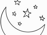 Sun Moon Stars Coloring Page C oring