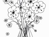 Sunflower Printable Coloring Pages Printable Cool Vases Flower Vase Coloring Page Pages Flowers In A