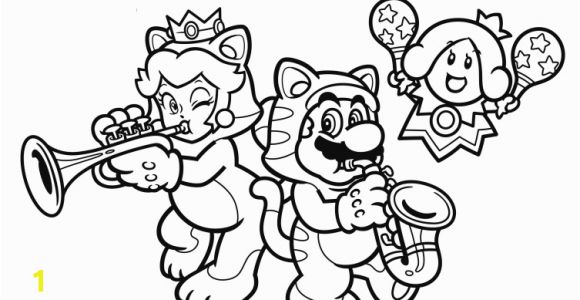 Super Mario 3d World Coloring Pages Super Mario 3d Coloring Pages 2 by Jennifer